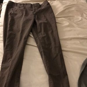 Brown/grey Banana Republic chinos - size 12
